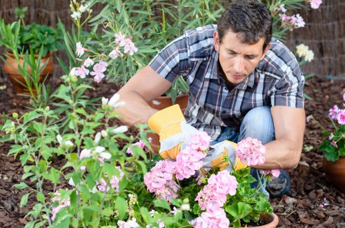 Hard landscaping and soft planting in a Becontree Heath outdoor space